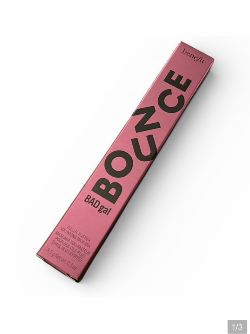 Benefit BADgal Bounce Mascara Pink Packaging